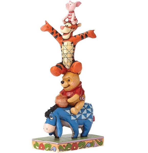 WINNIE TIGGER EN EEYORE DISNEY TRADITIONS JIM SHORE