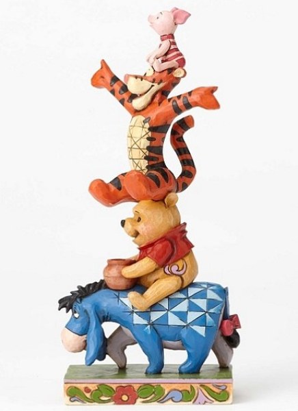 WINNIE TIGGER EN EEYORE DISNEY TRADITIONS JIM SHORE