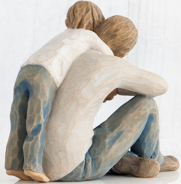 "DAT IS MIJN PAPA" WILLOW TREE FIGUUR VAN SUSAN LORDI