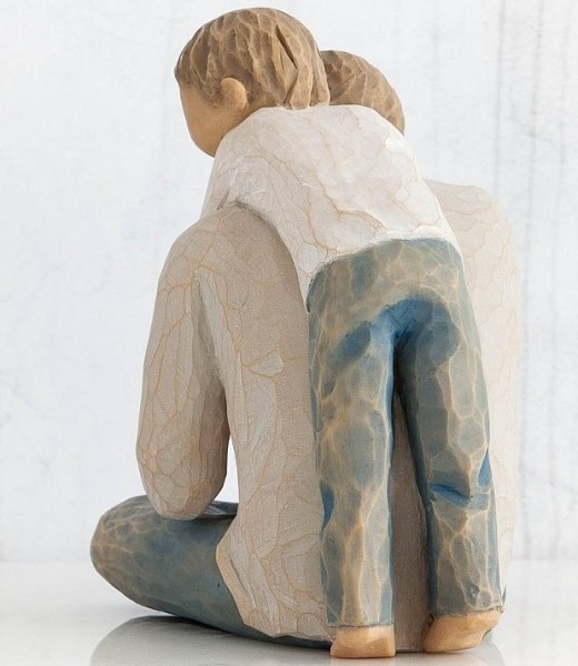 "DAT IS MIJN PAPA" WILLOW TREE FIGUUR VAN SUSAN LORDI
