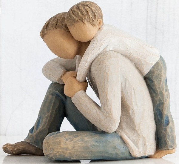 "DAT IS MIJN PAPA" WILLOW TREE FIGUUR VAN SUSAN LORDI