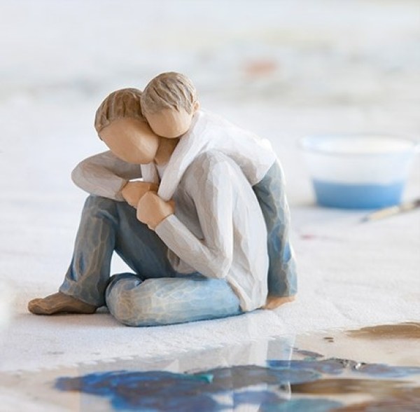 "DAT IS MIJN PAPA" WILLOW TREE FIGUUR VAN SUSAN LORDI