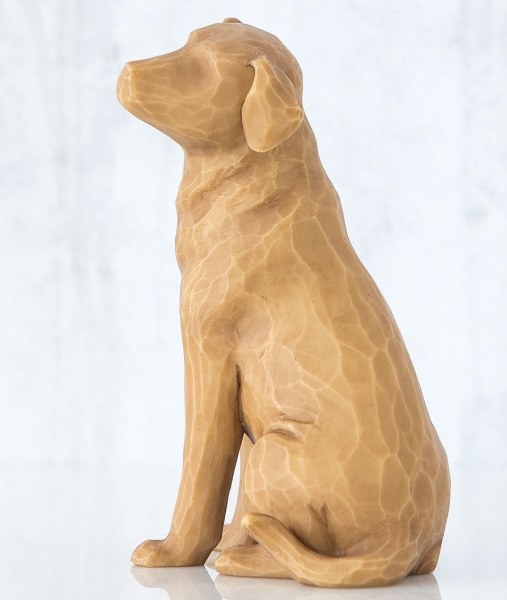 WILLOW TREE BEELDJE IK HOU VAN MIJN HOND (LICHTE VERSIE)