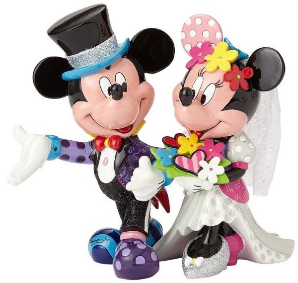 MICKEY EN MINNIE TROUWEN MET DISNEY BRITTO