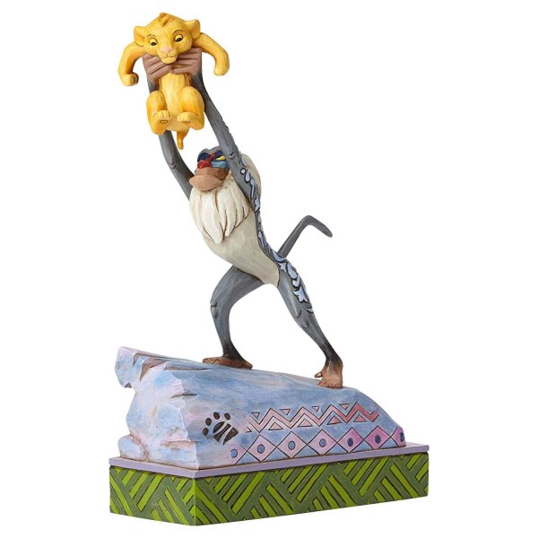 RAFIKI EN BABY SIMBA DISNEY TRADITIONS JIM SHORE