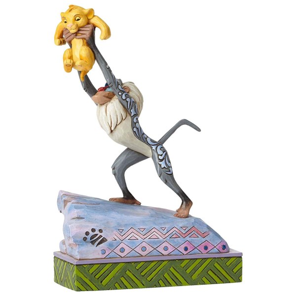 RAFIKI EN BABY SIMBA DISNEY TRADITIONS JIM SHORE