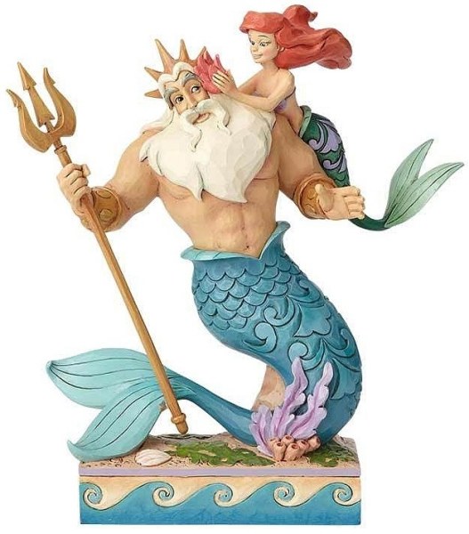 DISNEY TRADITIONS ARIEL EN TRITON BEELDJE
