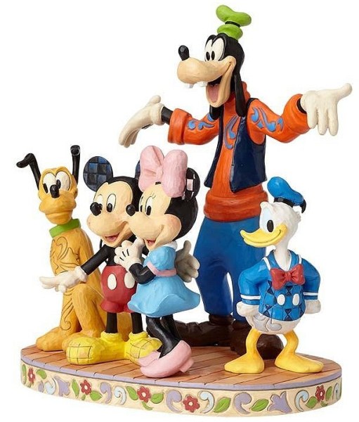 FAB FIVE KARAKTERS DISNEY TRADITIONS JIM SHORE