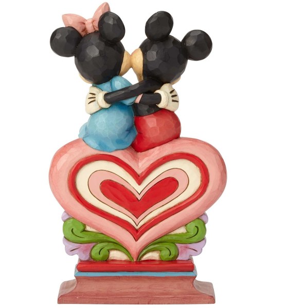 MICKEY EN MINNIE ZITTEN OP HART DISNEY TRADITIONS