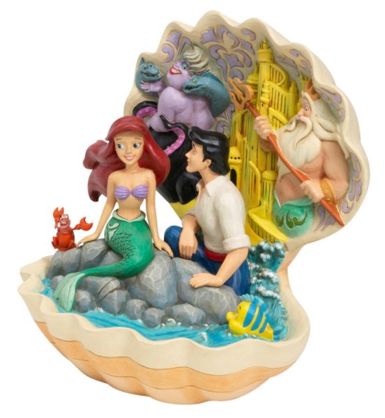 ARIEL EN ERIC IN DE SHELL - DISNEY TRADITIONS