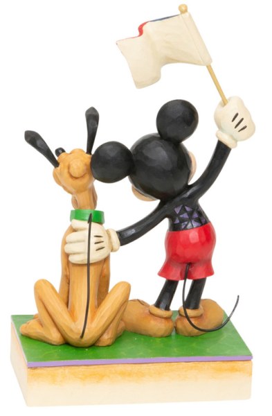 MICKEY ET PLUTO PATRIOTES - DISNEY TRADITIONS