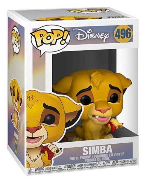 FUNKO POP! 496-DISNEY LEEUWENKONING- SIMBA