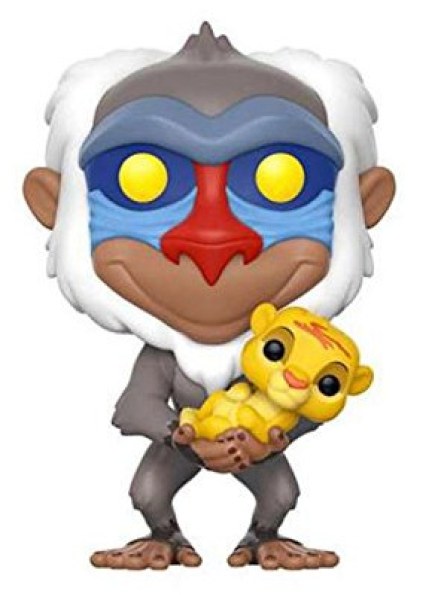 FUNKO POP! 301 - DISNEY LION KING - RAFIKI EN BABY SIMBA