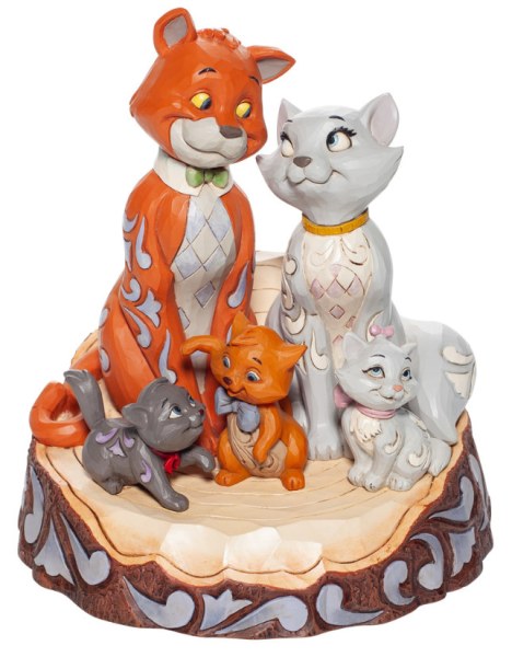 DE ARISTOKATTEN HOUTGESNEDEN - DISNEY TRADITIONS