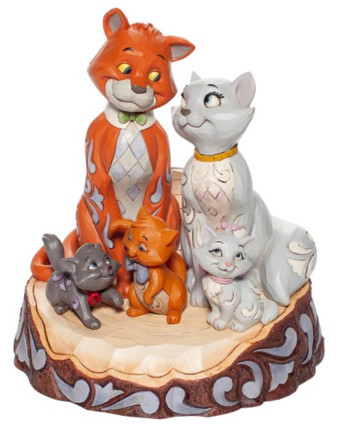 DE ARISTOKATTEN HOUTGESNEDEN - DISNEY TRADITIONS