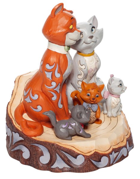 DE ARISTOKATTEN HOUTGESNEDEN - DISNEY TRADITIONS