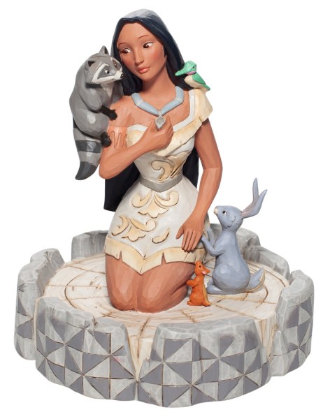 POCAHONTAS WHITE WOODLAND - DISNEY TRADITIONS