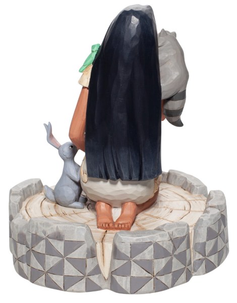 POCAHONTAS WHITE WOODLAND - DISNEY TRADITIONS