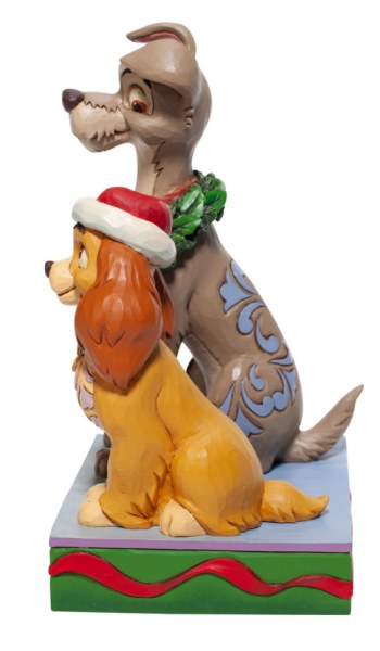 LADY EN DE VAGEBOND MET KERSTMIS - DISNEY TRADITIONS