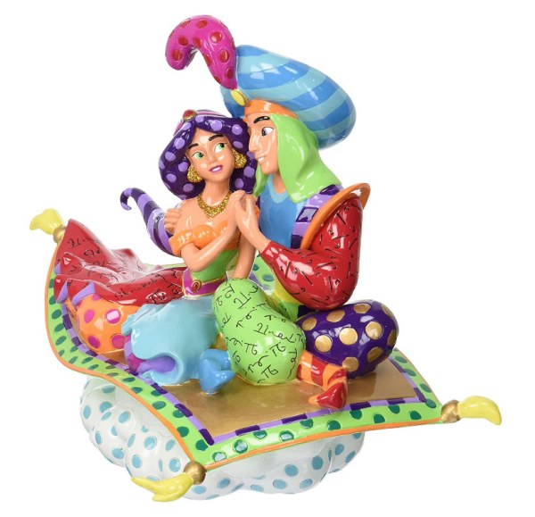ALADDIN EN JASMINE OP HET VLIEGENDE TAPIJT - DISNEY BRITTO