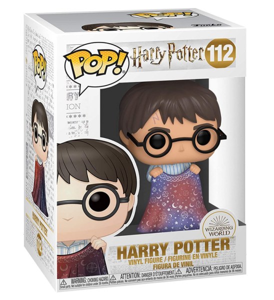 FUNKO POP! 112 - HARRY POTTER - HARRY MET ZIJN ONZICHTBAARHEIDSCLOAK