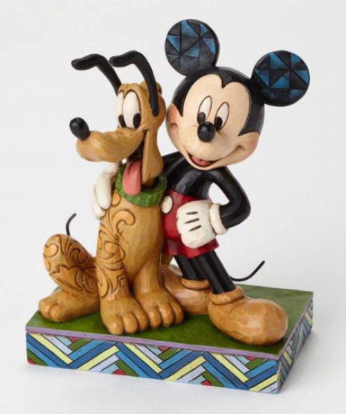 MICKEY EN PLUTO - DISNEY TRADITIONS