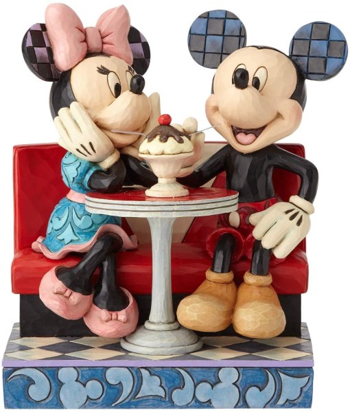MICKEY EN MINNIE IN DE IJSWINKEL
