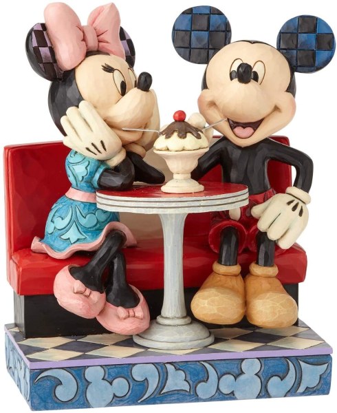 MICKEY EN MINNIE IN DE IJSWINKEL