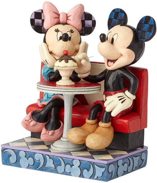 MICKEY EN MINNIE IN DE IJSWINKEL