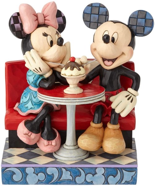 MICKEY EN MINNIE IN DE IJSWINKEL
