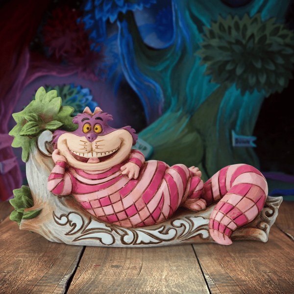 CHESHIRE CAT OP EEN BOOM - DISNEY TRADITIONS