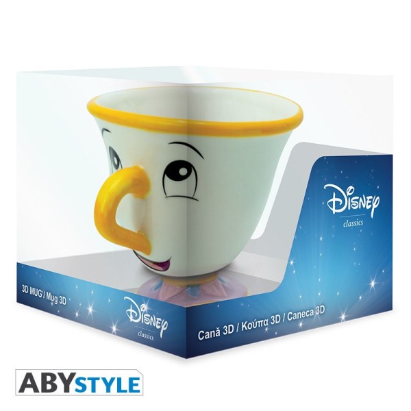 3D BEKER SCHOONHEID EN HET BEEST - DISNEY