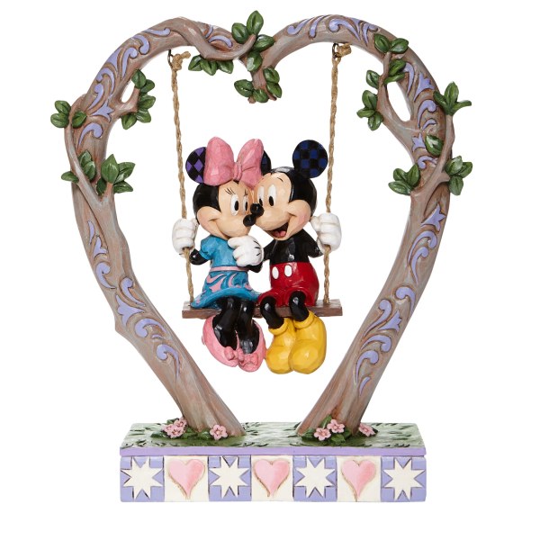 MICKEY EN MINNIE OP DE SCHOMMEL - DISNEY TRADITIONS