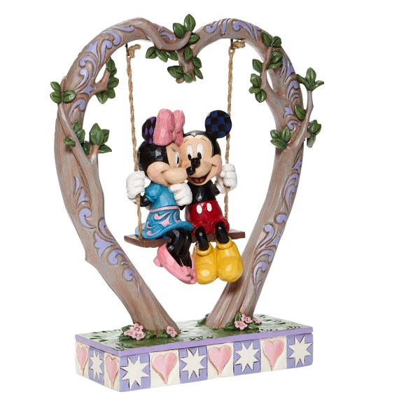 MICKEY EN MINNIE OP DE SCHOMMEL - DISNEY TRADITIONS