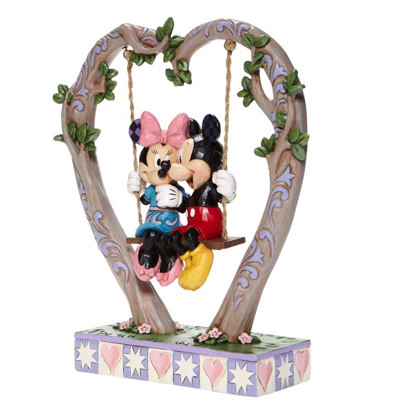 MICKEY EN MINNIE OP DE SCHOMMEL - DISNEY TRADITIONS