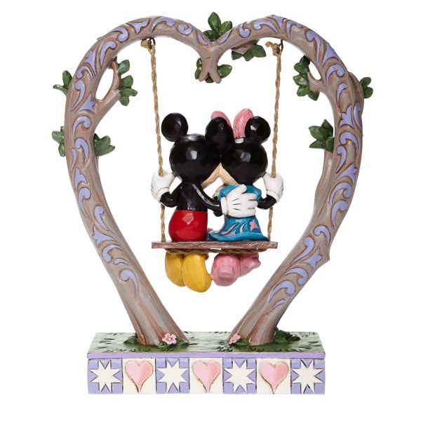 MICKEY EN MINNIE OP DE SCHOMMEL - DISNEY TRADITIONS