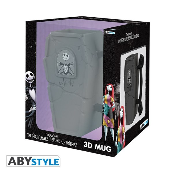 BEKER 3D JACK COFFIN- DISNEY NACHTMERRIE VOOR KERSTMIS