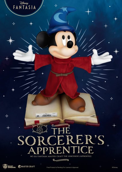 MICKEY DE TOVENAARSleerling FANTASIA 38cm - DISNEY MASTERCRAFT