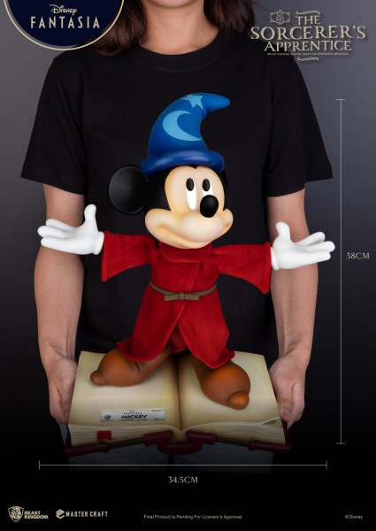 MICKEY DE TOVENAARSleerling FANTASIA 38cm - DISNEY MASTERCRAFT