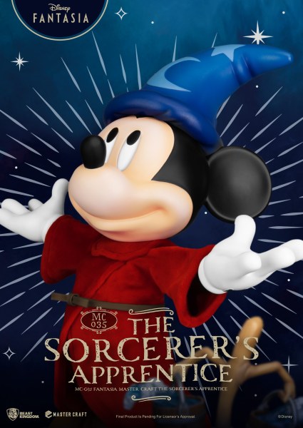 MICKEY DE TOVENAARSleerling FANTASIA 38cm - DISNEY MASTERCRAFT