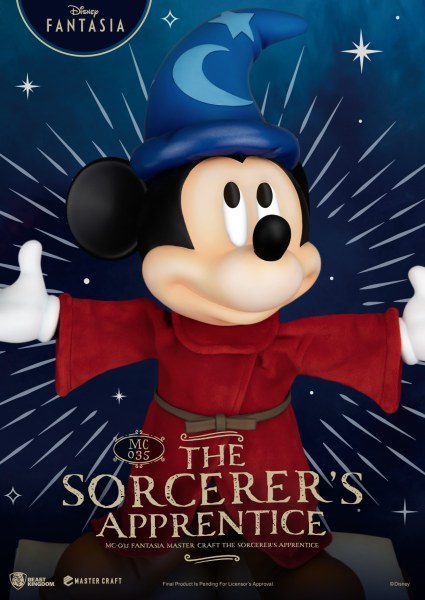 MICKEY DE TOVENAARSleerling FANTASIA 38cm - DISNEY MASTERCRAFT