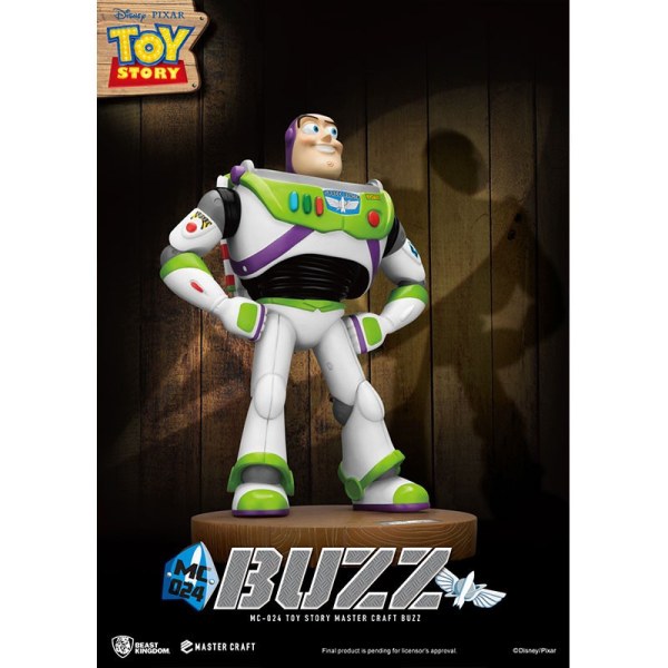 BUZZ LIGHTNING MASTERCRAFT 38 cm - DISNEY TOY STORY
