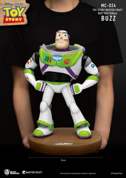 BUZZ LIGHTNING MASTERCRAFT 38 cm - DISNEY TOY STORY
