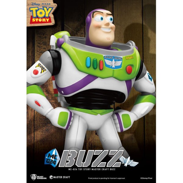 BUZZ LIGHTNING MASTERCRAFT 38 cm - DISNEY TOY STORY