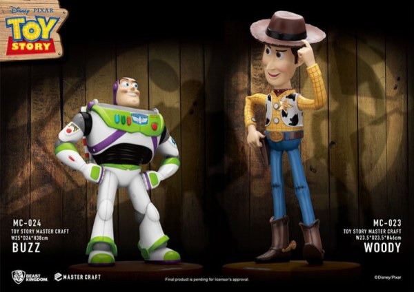 WOODY & BUZZ MASTERCRAFT DUO-PAKKET - DISNEY TOY STORY