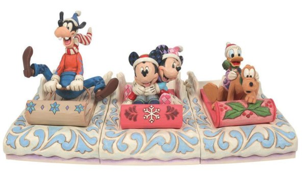 DONALD EN PLUTO IN SLEE - DISNEY TRADITIONS