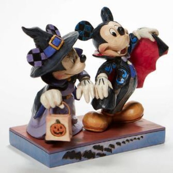 MINNIE HEKS EN MICKEY VAMPIER - DISNEY TRADITIONS
