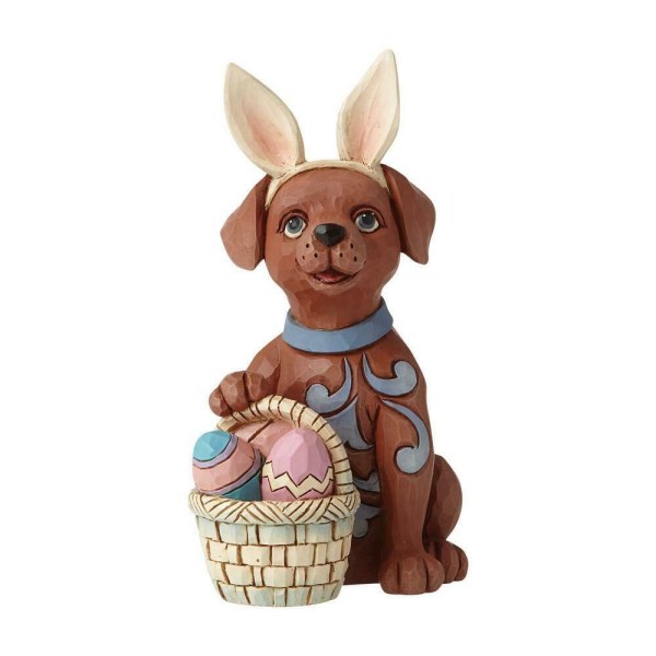 PUPPY MET KONIJNOREN JIM SHORE HEARTWOOD CREEK
