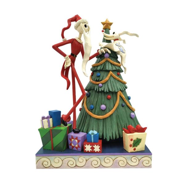 SANTA JACK EN ZERO VERSIEREN DE KERSTMIS - DISNEY TRADITIONS