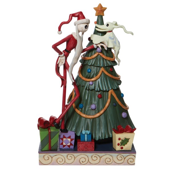 SANTA JACK EN ZERO VERSIEREN DE KERSTMIS - DISNEY TRADITIONS